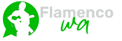 Logo Flamencowa - Blanco